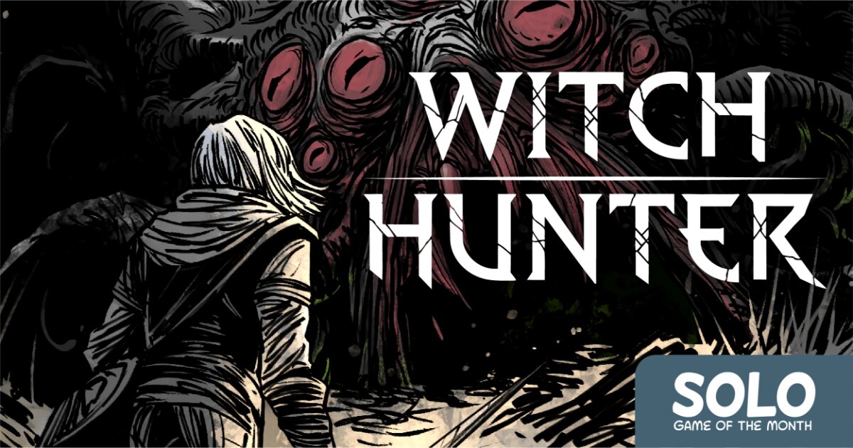 Featured image for Witch Hunter Brings Boss-Battling Solo Cards to Gamefound