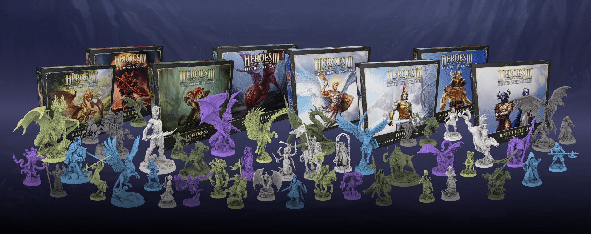 HoMM III Board Game Brings Horn of the Abyss Cove to the Table