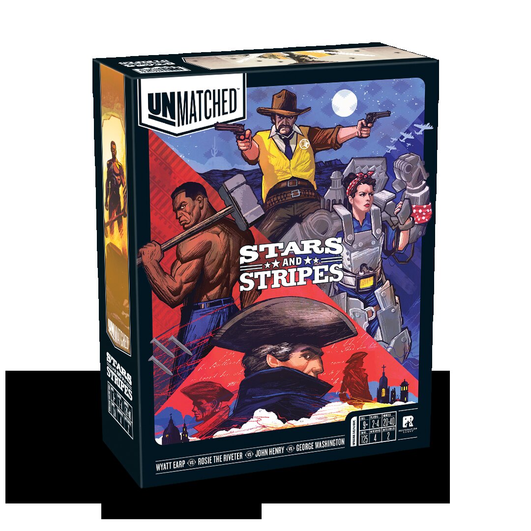 Featured image for Fan-Designed Rosie the Riveter Leads Unmatched: Stars and Stripes