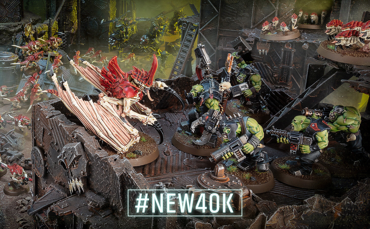 Games Workshop Reveals Pre-Coloured Warhammer 40K Terrain