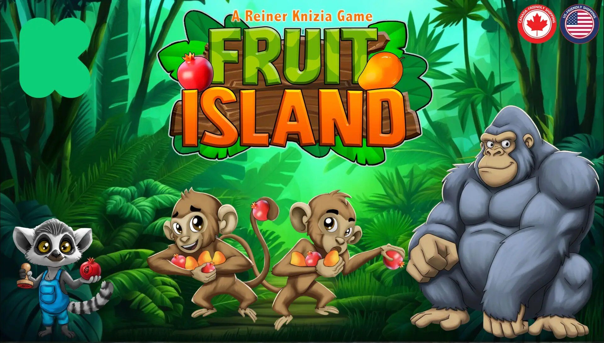 Reiner Knizia's Fruit Island Hits Kickstarter for North America