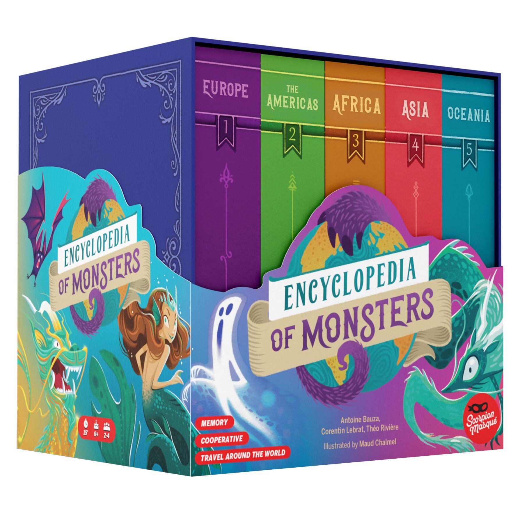 Encyclopedia of Monsters Is a Co-op Memory Game From Bauza