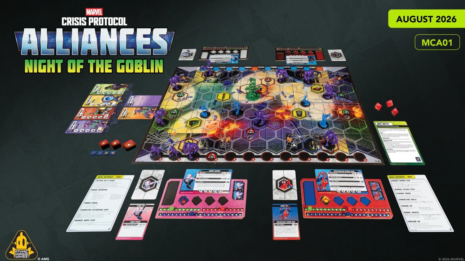 Marvel Crisis Protocol Alliances Drops Spider-Heroes vs Green Goblin