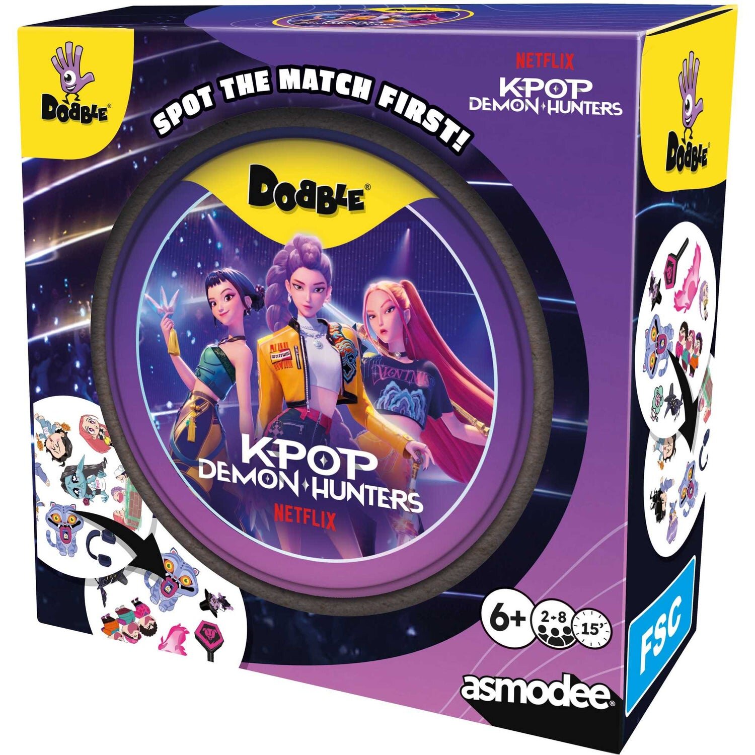 Featured image for Dobble: K-Pop Demon Hunters Hits UK Shelves at £16.99