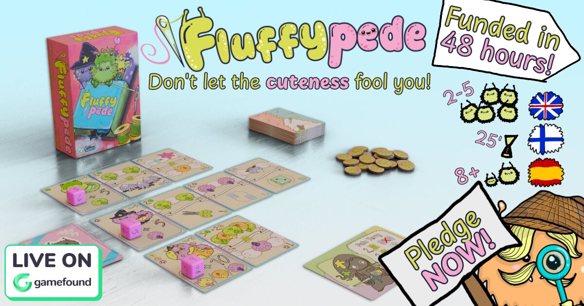 Featured image for Fluffypede Is a Cutthroat Card Game in Kawaii Disguise