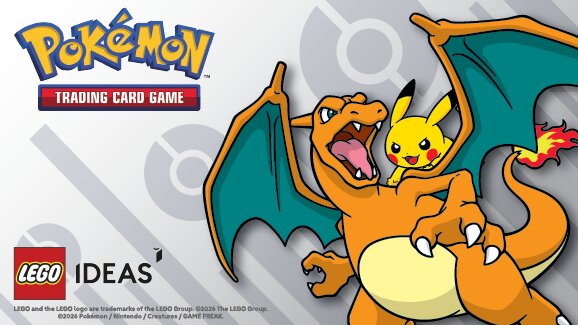 Featured image for LEGO and Pokémon Want You to Build a Trading Card Out of Bricks