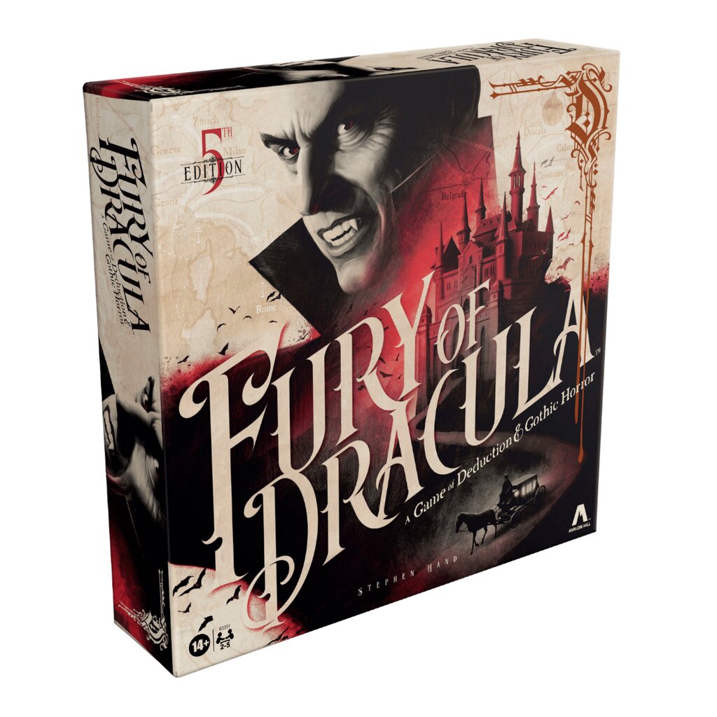 Fury of Dracula Rises Again in Avalon Hill's 5th Edition