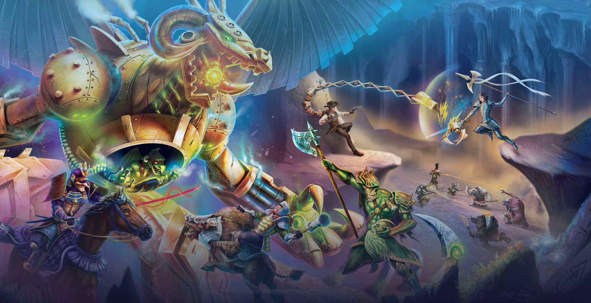 Featured image for Heroscape: Battle for Blackscar Is a 2-Player Way In