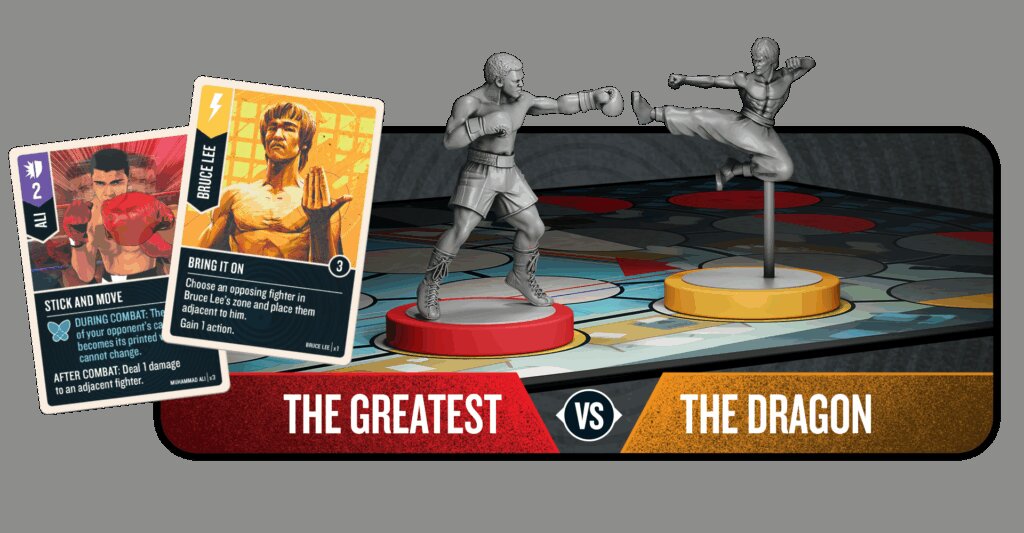 Featured image for Unmatched: Bruce Lee vs Muhammad Ali Lands at UK Retailers