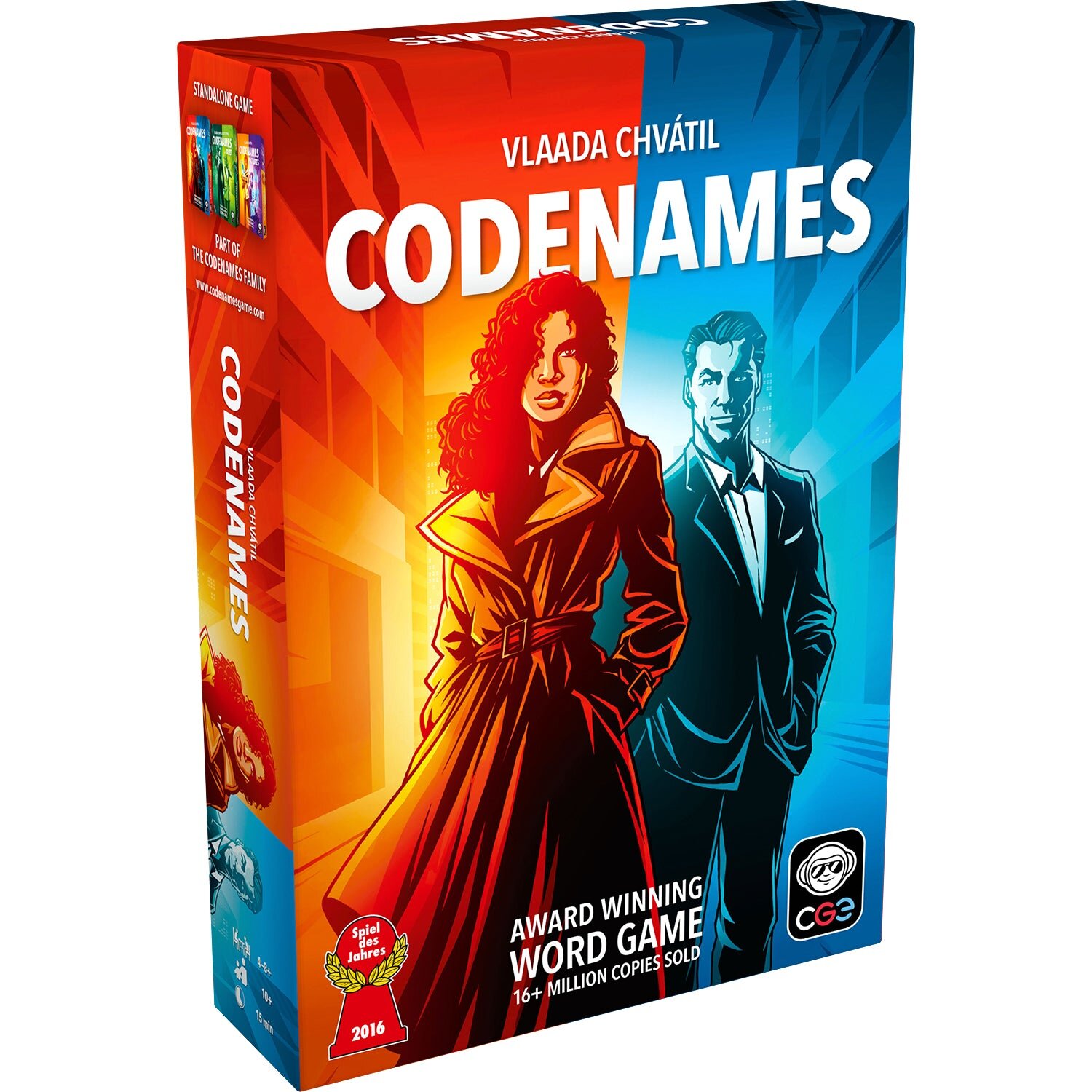 Codenames Tops 16 Million Copies for Its 10th Birthday