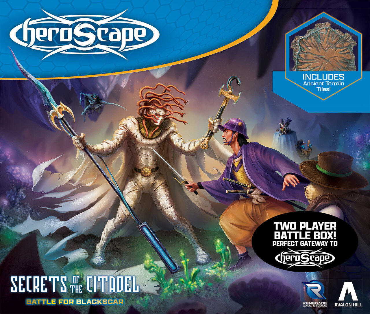 Featured image for Heroscape: Battle for Blackscar Brings Six New Heroes