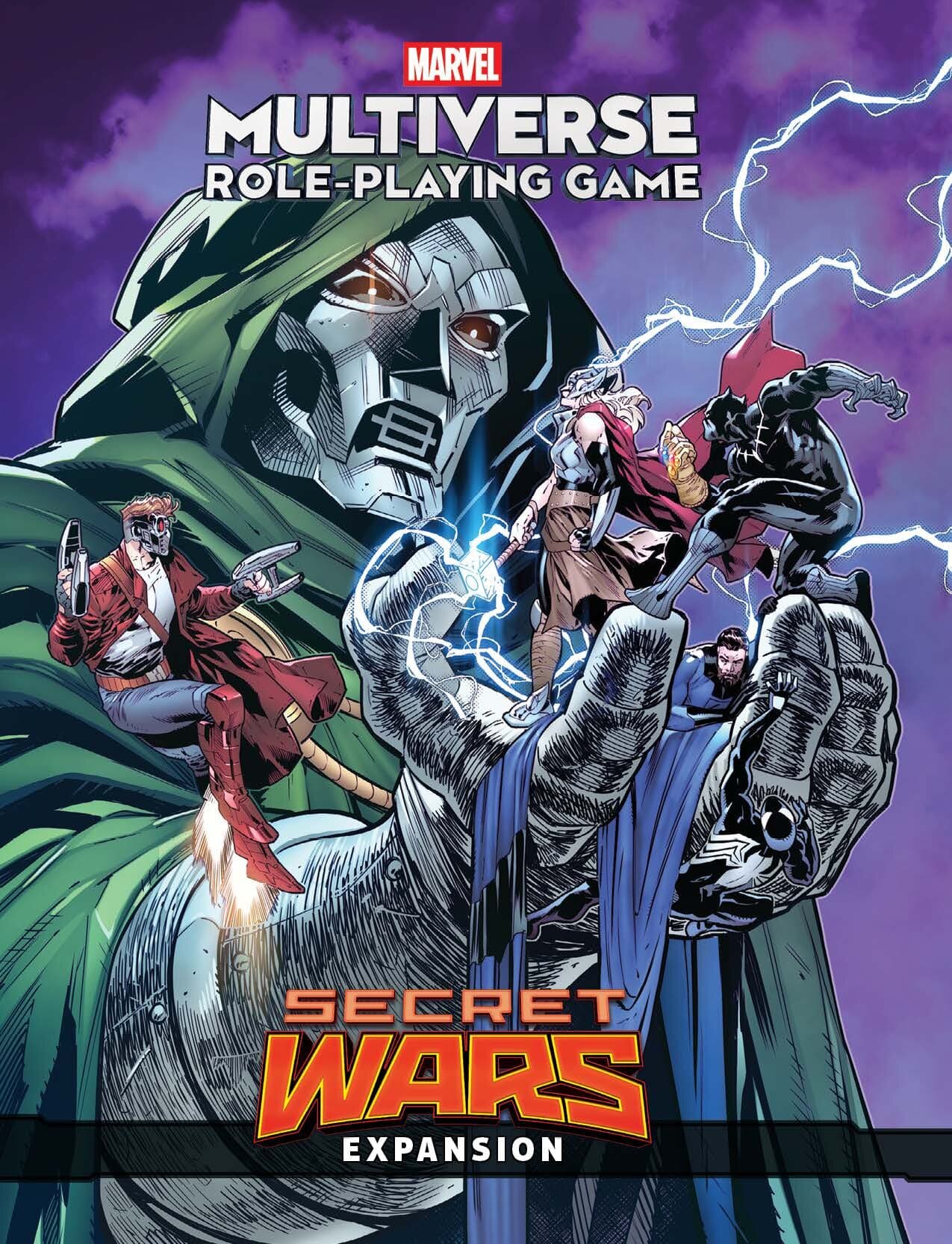 Marvel Multiverse RPG Secret Wars Hits Tables 18 August