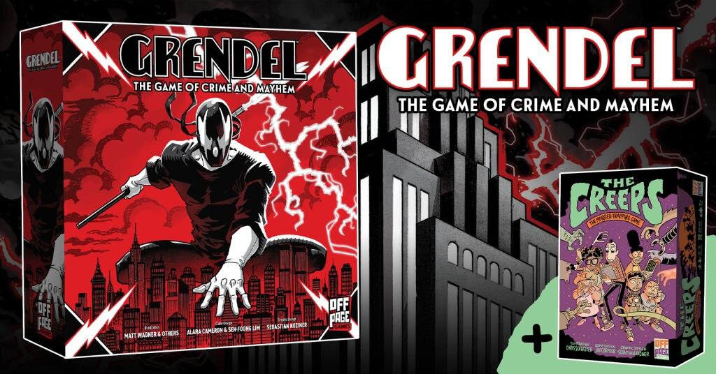 Grendel Board Game Brings Asymmetric Crime to Retail in July
