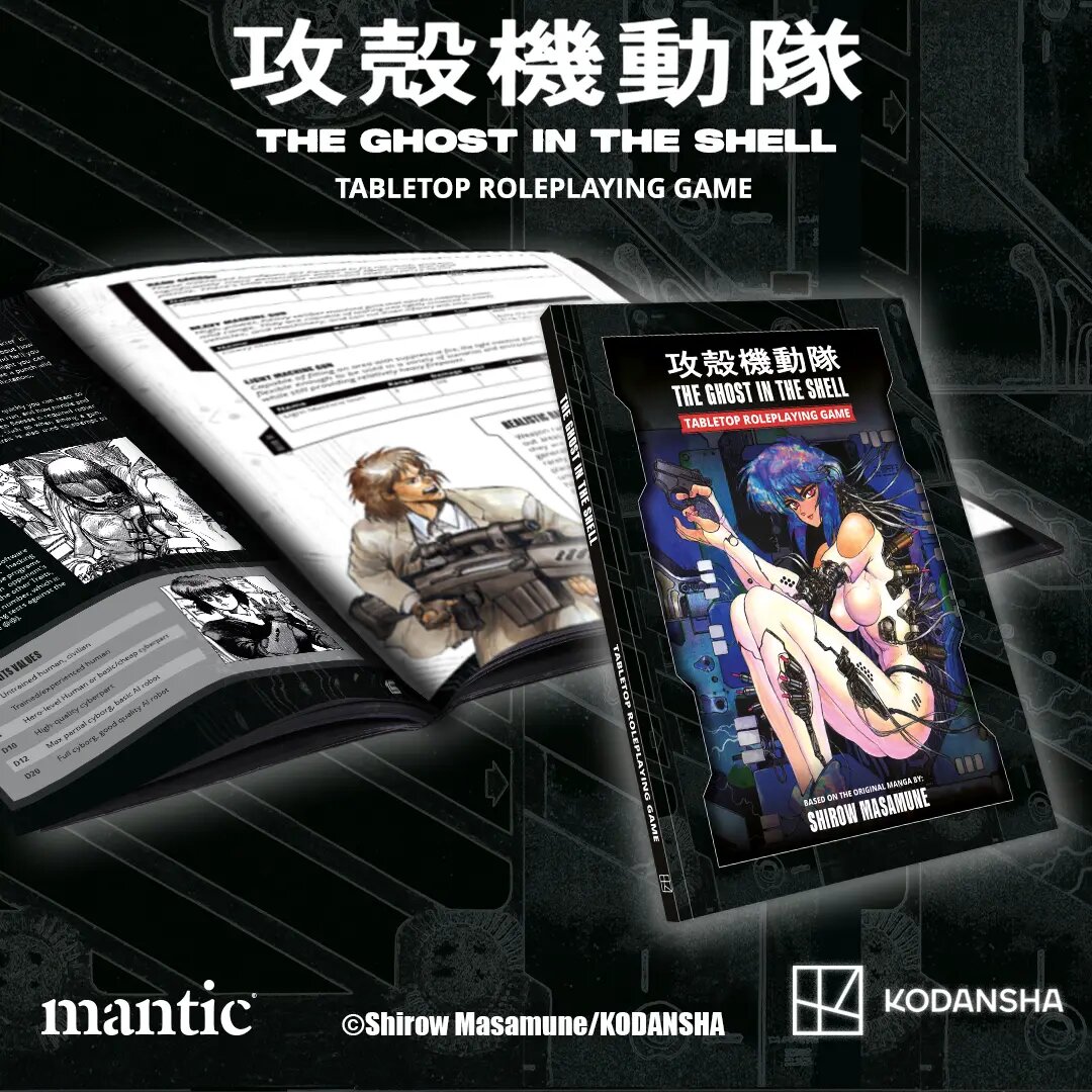 Featured image for Mantic's Ghost in the Shell RPG Hits UKGE Before Summer Launch