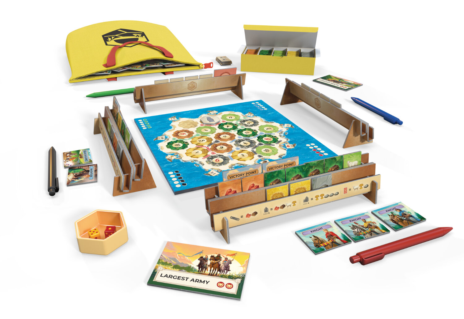 Catan Zip! Shrinks the Island Classic Into a Travel Pad