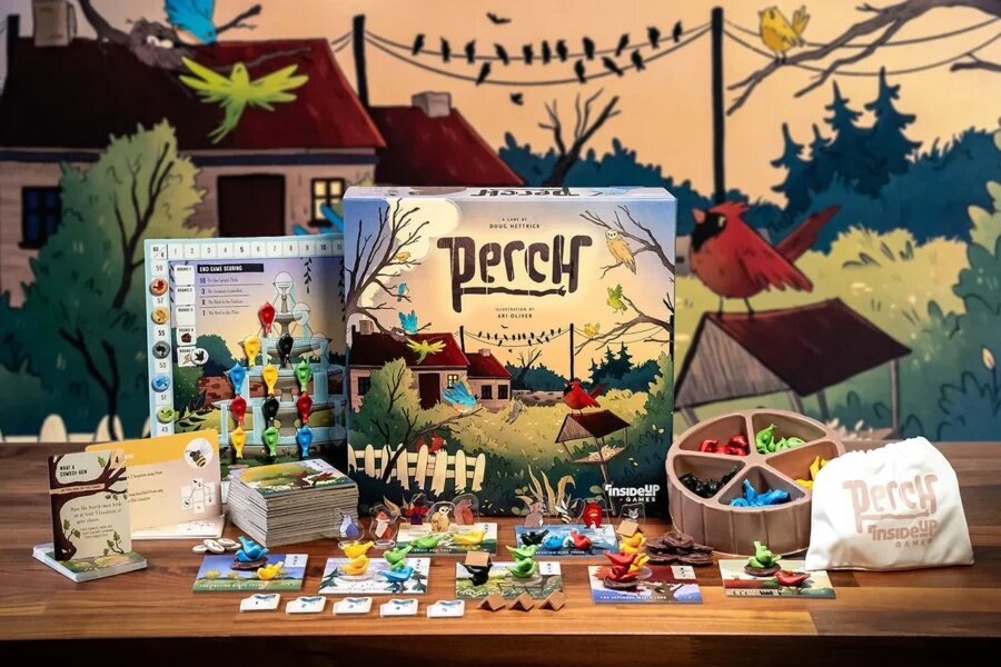 Perch Brings Its Cutthroat Bird Battle to Board Game Arena