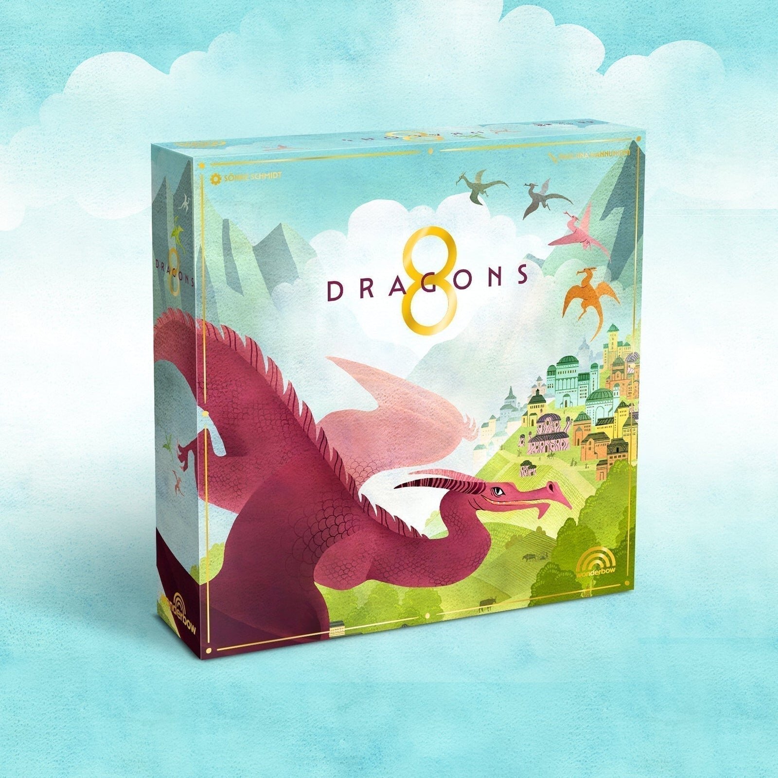 8 Dragons Is a Cosy Dragon-Swarm Game on Kickstarter