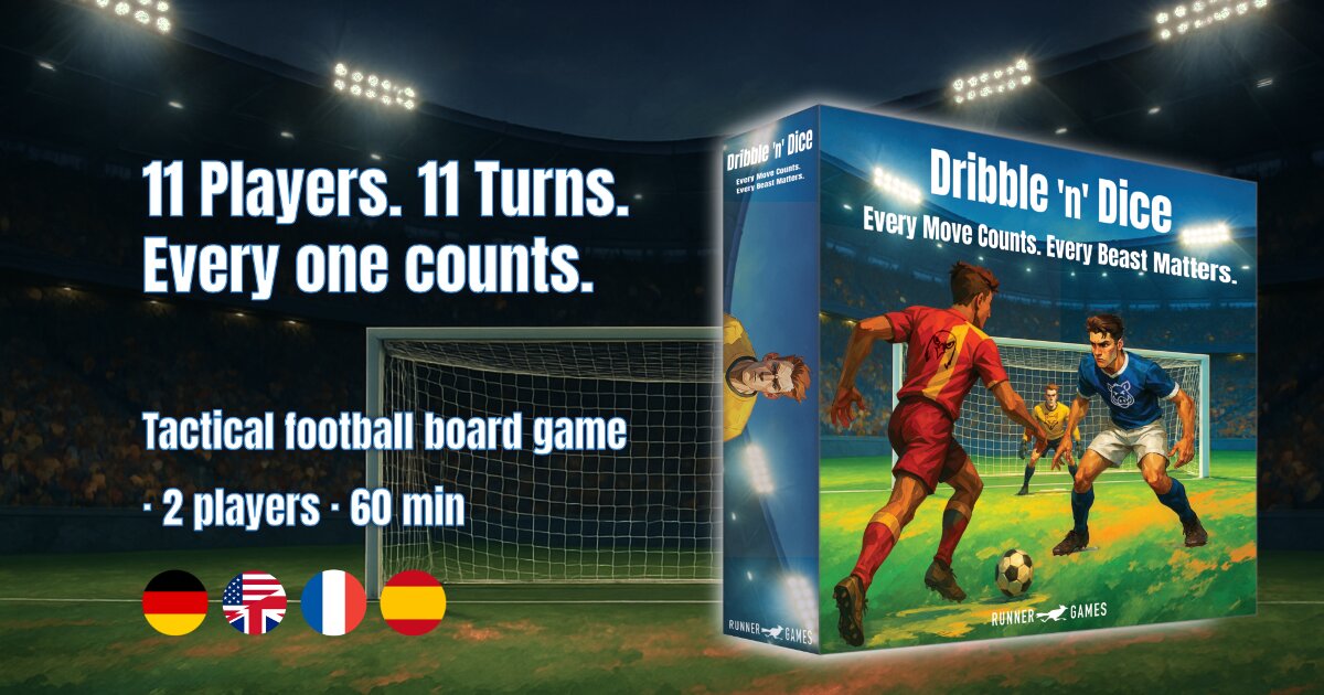Dribble 'n' Dice Brings Tactical Football to Two Coaches