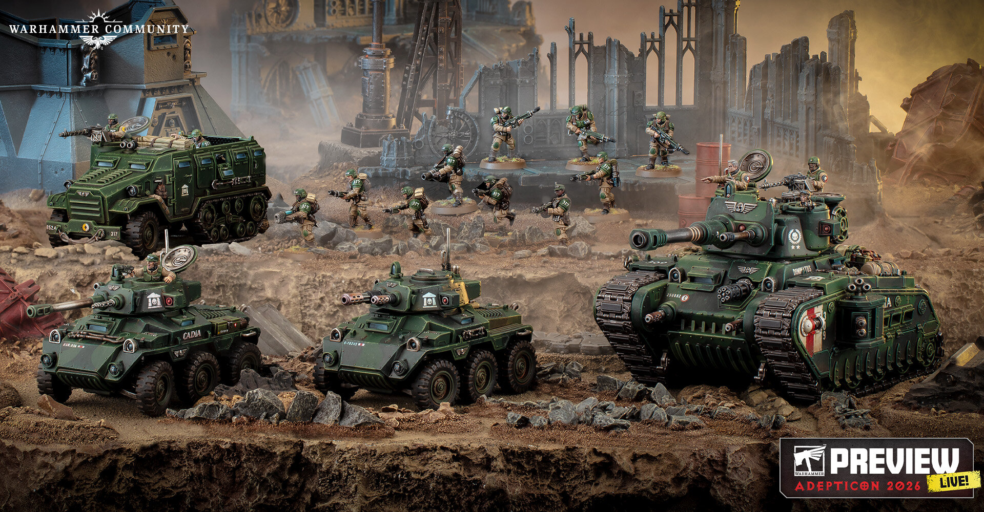 Four Armageddon Battalion Boxes Hit 40K Preorder 25 April
