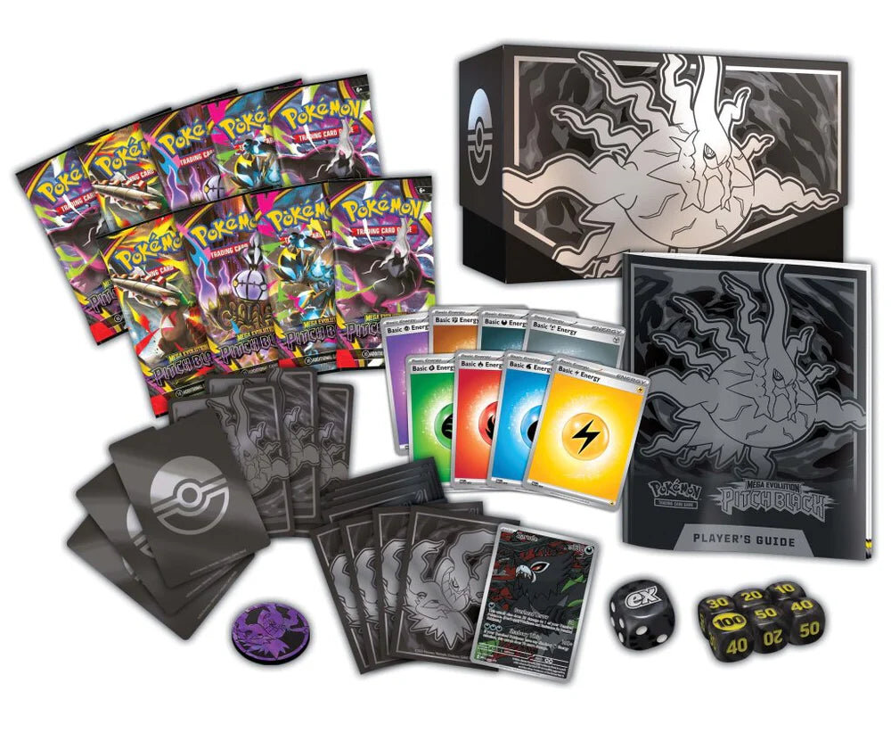 Pokemon TCG Pitch Black Lands Mega Darkrai ex on 17 July