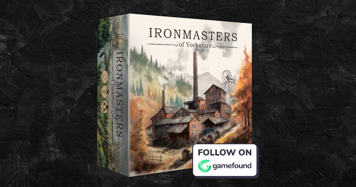 Featured image for Ironmasters of Yorkshire Brings Industrial Euro to Gamefound