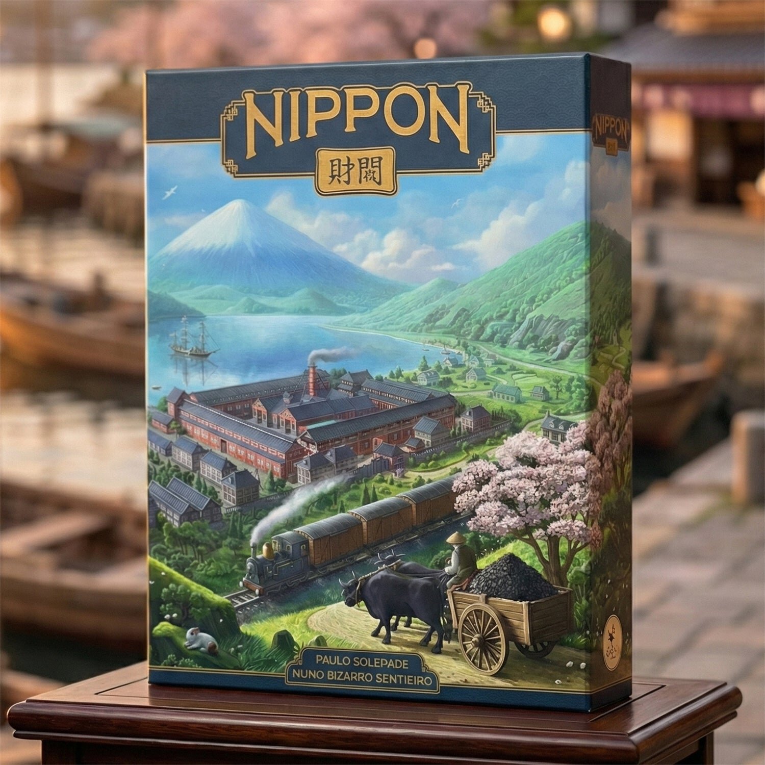 Featured image for Nippon: Zaibatsu Brings a Meiji Euro Classic Back to Kickstarter