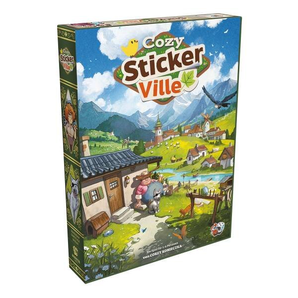 Featured image for Cozy Stickerville Could Win Spiel des Jahres on 12 July