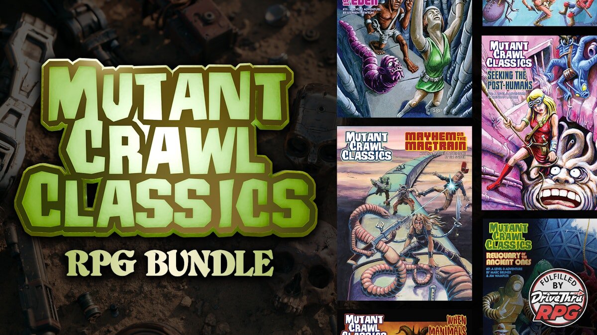 Mutant Crawl Classics RPG Bundle Is 95% Off on Fanatical