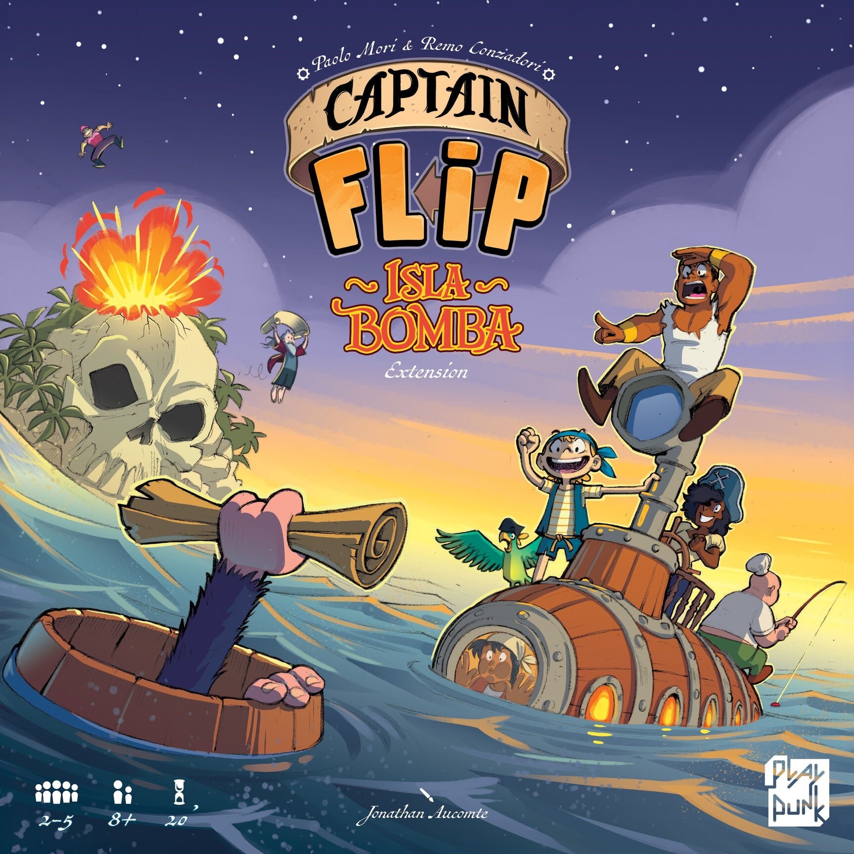 Featured image for Captain Flip: Isla Bomba Lands With Submarines and New Maps