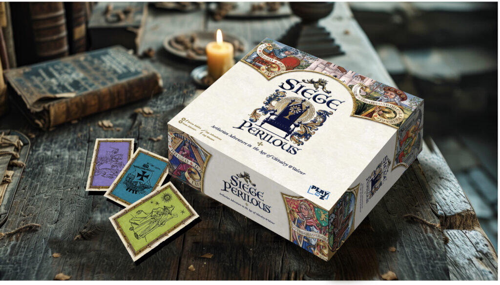 Featured image for Siege Perilous Turns Arthurian Myth Into a Hand-Painted Euro