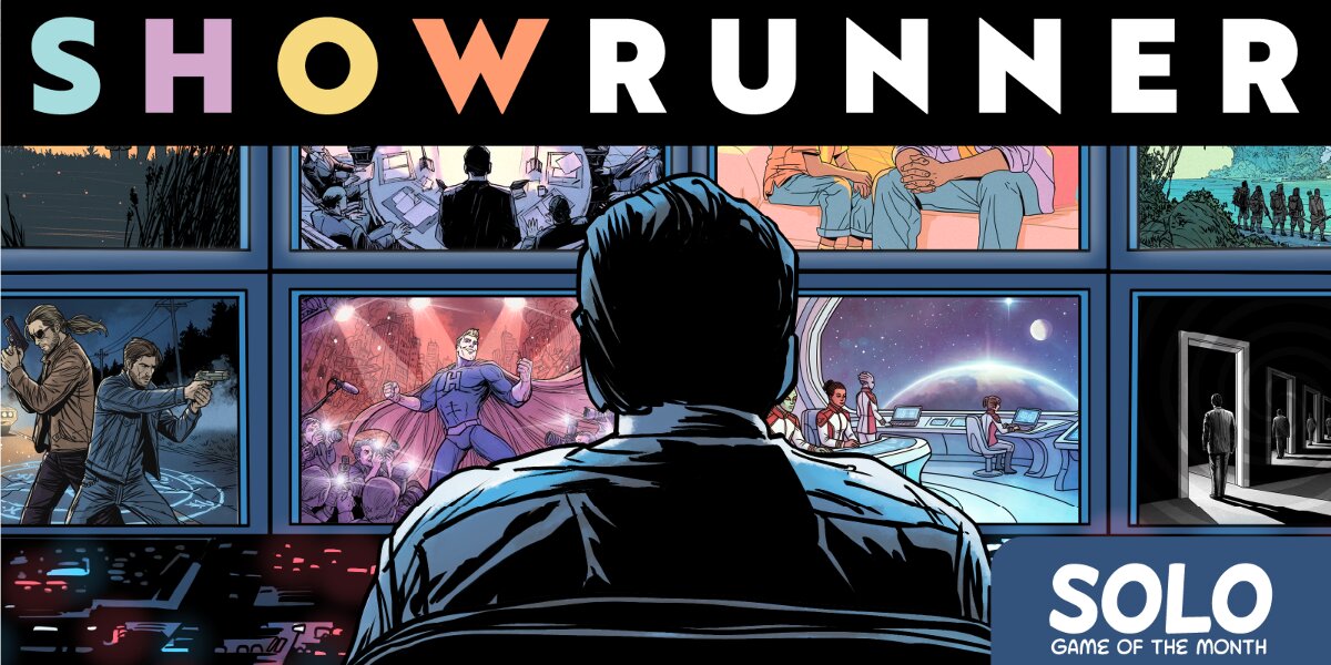 Showrunner Is a Solo Card Game About Chasing TV Ratings
