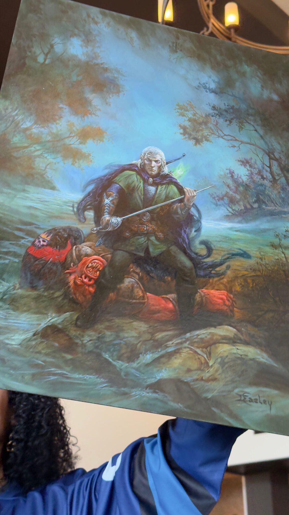 Featured image for Vince Vaughn Drops $5K on D&D Art at Gary Con Charity Auction